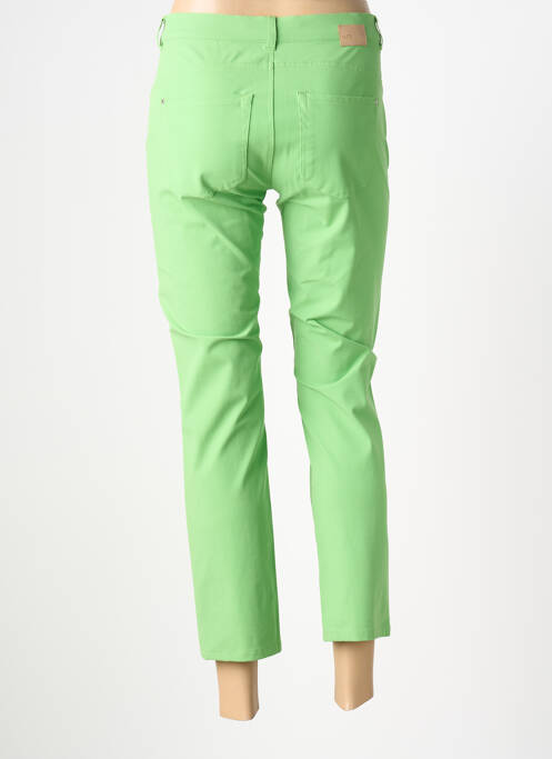 Pantalon 7/8 elasticitate mărime normală verde RAFFAELLO ROSSI femme