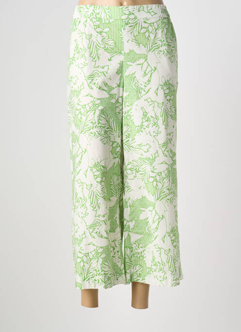 Pantalon 7/8 elasticitate mărime normală verde RAFFAELLO ROSSI femme