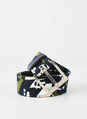 Curea imprimeu fantezie negru ELISABETH DE SENNEVILLE femme