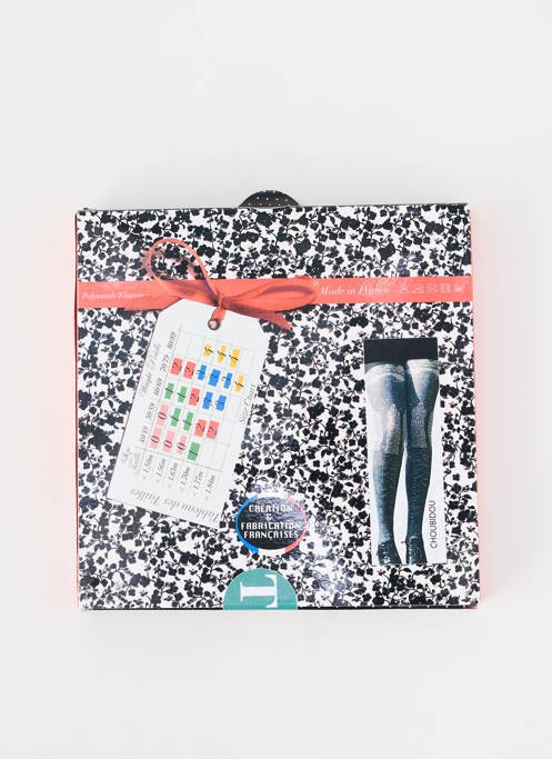 Colanți imprimeu fantezie negru MARIE ANTOILETTE femme