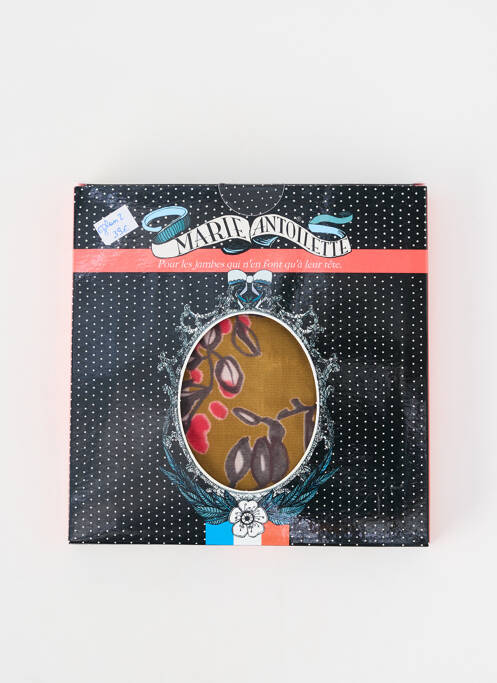 Colanți imprimeu fantezie verde MARIE ANTOILETTE femme