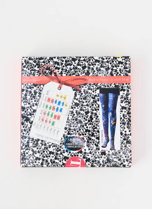 Colanți elasticitate albastru MARIE ANTOILETTE femme