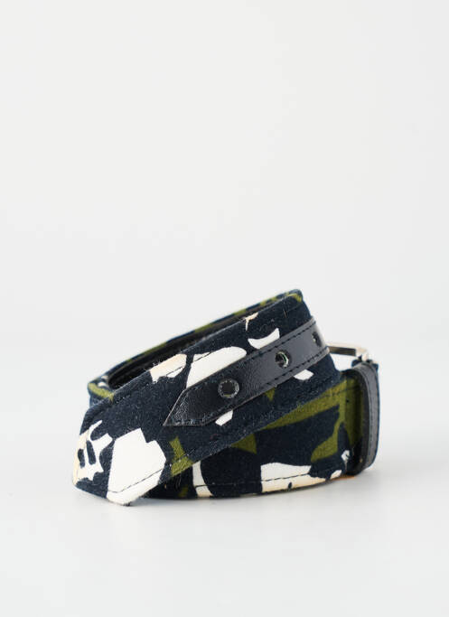 Curea imprimeu fantezie negru ELISABETH DE SENNEVILLE femme