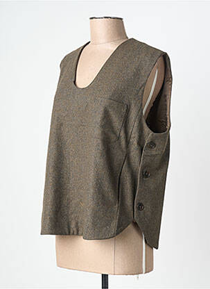 Top mâneci scurte mâneci scurte gri SEE U SOON femme