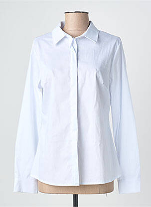 Cămașă croială cambrată mâneci lungi alb PAKO LITTO femme