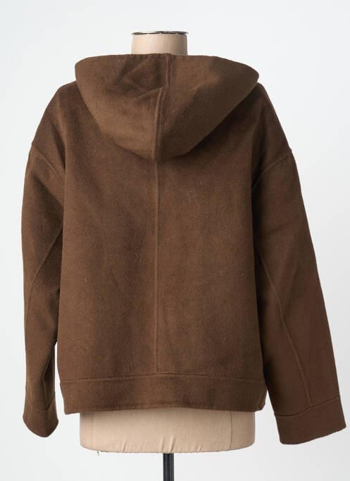 Jachete casual croială dreaptă maro SEE U SOON femme