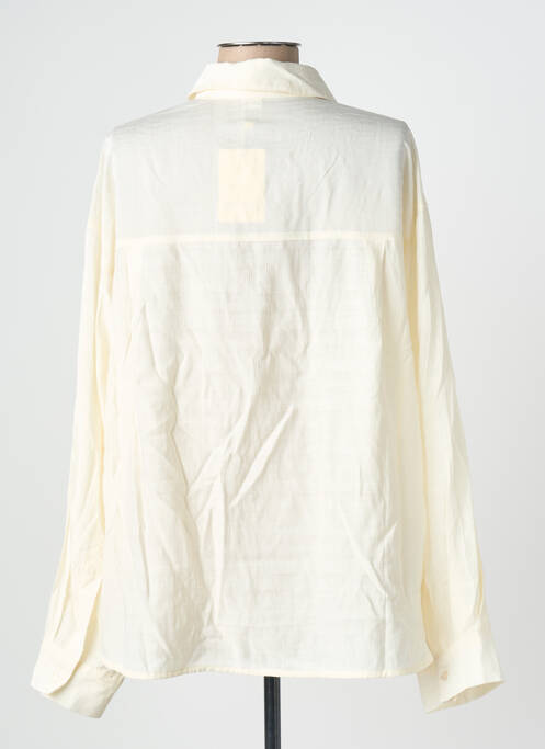 Cămașă croială dreaptă mâneci lungi bej SEE U SOON femme