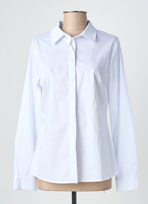 Cămașă croială cambrată mâneci lungi alb PAKO LITTO femme