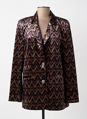 Jachete casual croială dreaptă maro SEE U SOON femme