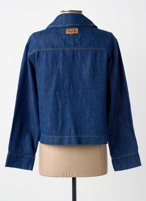 Jachete casual guler de bluză albastru PAKO LITTO femme