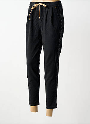 Pantalon 7/8 talie elastică negru PAKO LITTO femeie