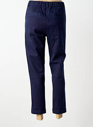 Pantalon drept talie elastică albastru închis PAKO LITTO femeie