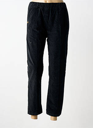 Pantalon drept talie elastică negru PAKO LITTO femeie