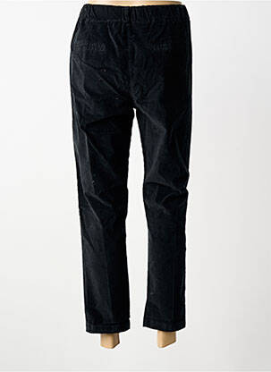 Pantalon drept talie elastică negru PAKO LITTO femeie