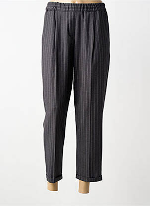 Pantalon 7/8 talie elastică gri PAKO LITTO femeie