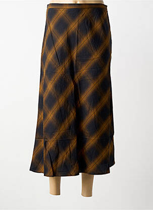 Fustă lungă imprimeu fantezie negru SEE U SOON femme