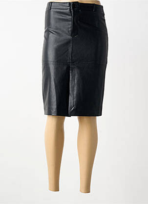 Fustă midi croială dreaptă negru SEE U SOON femme