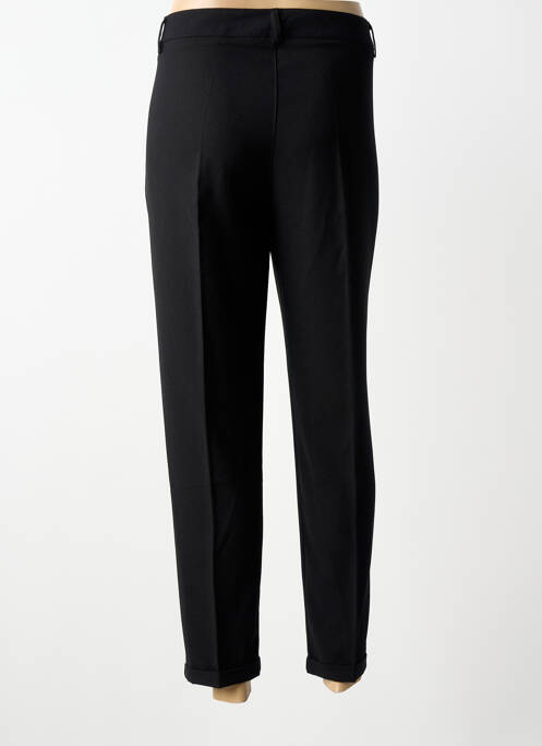 Pantalon 7/8 închidere cu fermoar sub clapetă cu nasturi negru PAKO LITTO femme