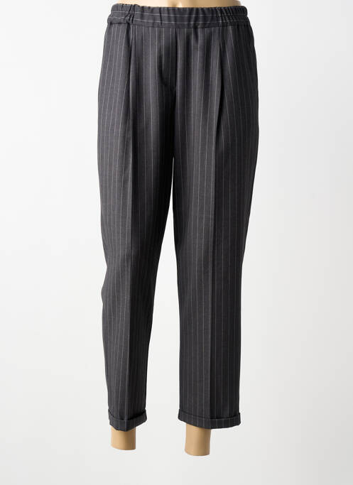 Pantalon 7/8 talie elastică gri PAKO LITTO femme