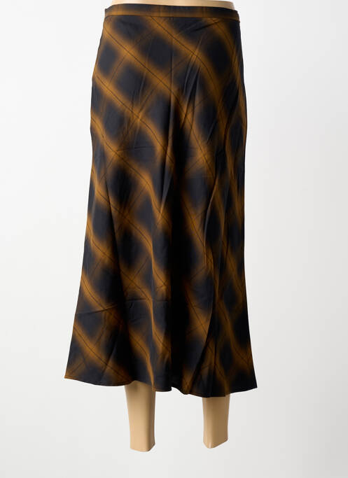 Fustă lungă imprimeu fantezie negru SEE U SOON femme