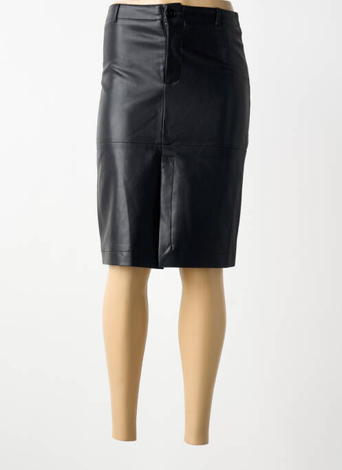 Fustă midi croială dreaptă negru SEE U SOON femme