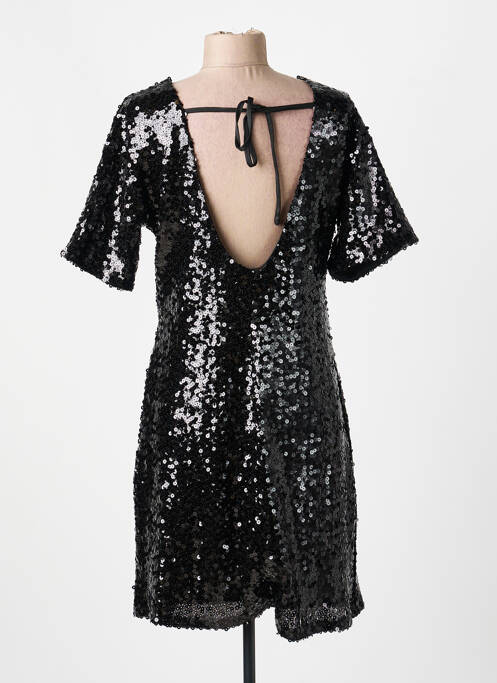 Rochie scurtă mâneci scurte mâneci scurte negru EXQUISS'S femme