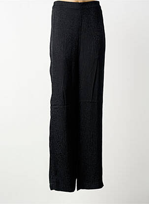 Pantalon larg buzunare mărime normală negru BELLEROSE femeie