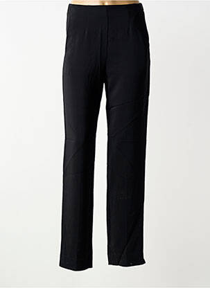 Pantalon drept elasticitate mărime normală negru FORTE-FORTE femeie