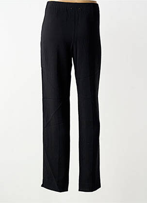 Pantalon drept elasticitate mărime normală negru FORTE-FORTE femeie