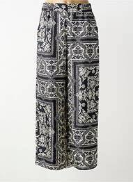 Pantalon larg buzunare mărime normală negru MOMONI femme
