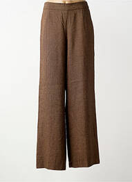 Pantalon larg buzunare mărime normală maro ATTIC AND BARN femme