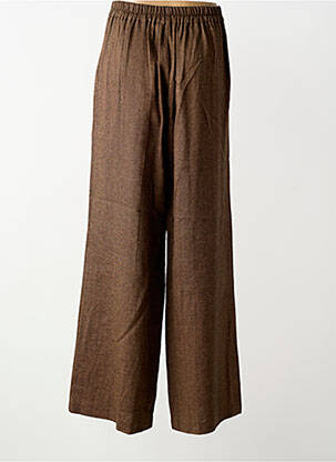Pantalon larg buzunare mărime normală maro ATTIC AND BARN femeie