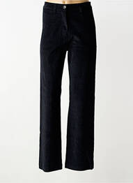 Pantalon drept elasticitate mărime normală negru MOMONI femme