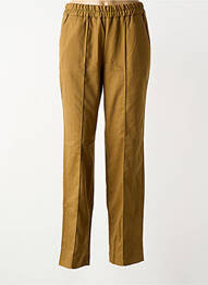 Pantalon drept elasticitate mărime normală maro CHLOÉ STORA femme