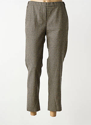 Pantalon 7/8 talie elastică mărime normală bej DIEGA femeie