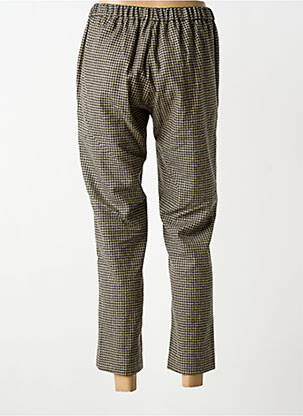 Pantalon 7/8 talie elastică mărime normală bej DIEGA femeie
