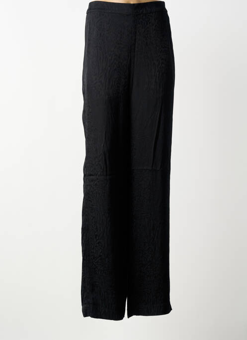 Pantalon larg mărime normală mărime normală negru BELLEROSE femme