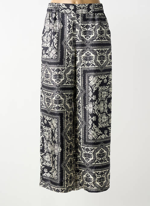 Pantalon larg mărime normală mărime normală negru MOMONI femme