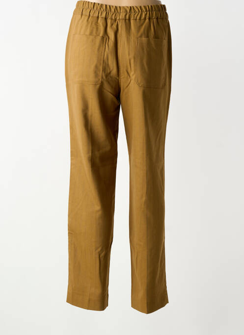 Pantalon drept elasticitate mărime normală maro CHLOÉ STORA femme