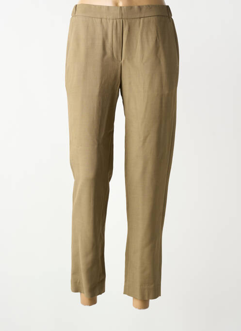 Pantalon 7/8 talie elastică mărime normală verde DIEGA femme