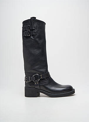 Cizme toc mic toc de 4 la 6 cm negru COCO ET ABRICOT femeie