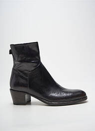 Botine/ghete material neted toc de 4 la 6 cm negru KING TARTUFOLI femme