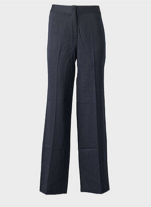 Pantalon drept țesătură poplin mărime normală albastru MASSCOB femeie