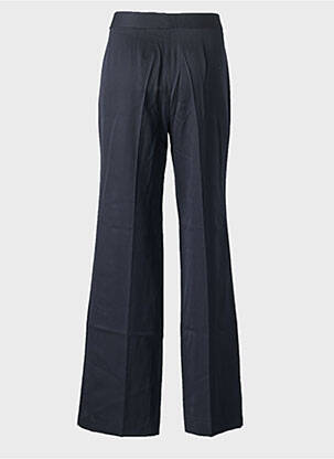 Pantalon drept țesătură poplin mărime normală albastru MASSCOB femeie