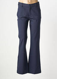 Pantalon evazat elasticitate mărime normală albastru JANE BLUE femme