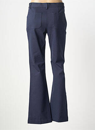 Pantalon evazat elasticitate mărime normală albastru JANE BLUE femeie