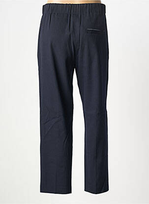 Pantalon drept talie elastică mărime normală albastru ALYSI femeie