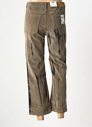 Pantalon 7/8 elasticitate mărime normală verde MKT STUDIO femeie