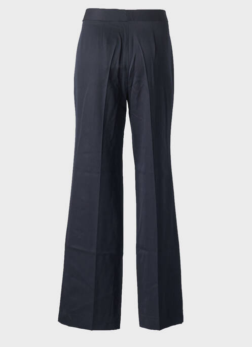 Pantalon drept țesătură poplin mărime normală albastru MASSCOB femme