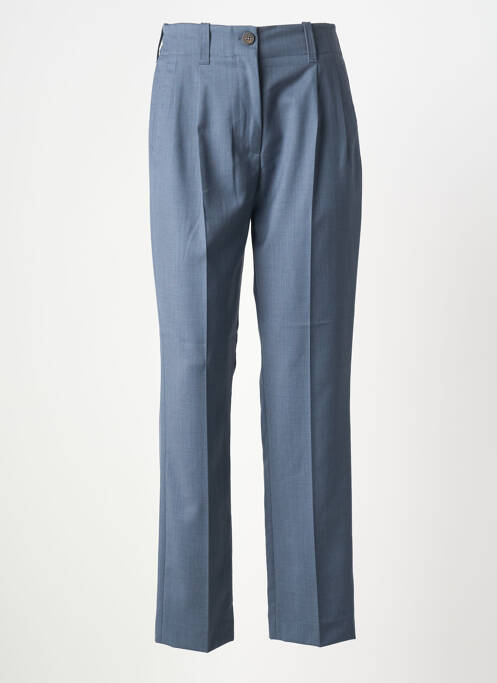 Pantalon drept țesătură poplin mărime normală albastru GOLDEN GOOSE femme